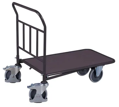 Produktbild von VARIOfit CC-Wagen mit Ladefläche 880x500mm aus Siebdruckplatte RAL 7016 Anthrazitgrau