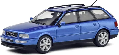 Produktbild von Solido 421437990 Audi Avant S2 Kombi 1993 blau 1:43