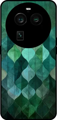 Produktbild von Smartphonica Telefon Fall geeignet für Oppo Find X6 Pro mit grünen Blättern drucken - TPU Backcover Fall grünes Blatt-Design - Grün