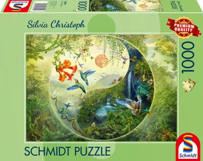 Produktbild von Schmidt Spiele 58595, 1000 Stück(e), Flora & Fauna, 12 Jahr(e)