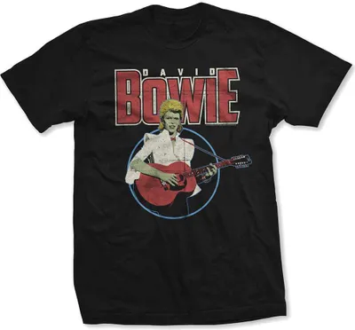 Immagine prodotto di David Bowie - Maglietta Acoustic Bootleg Unisex XX-Large - Nero