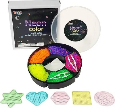 Obrázok produktu pre Stláčacie korálky neónové