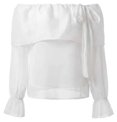 Immagine prodotto di EMBELL, camicia da donna - bianca, taglia XS