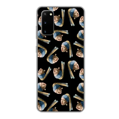 Produktbild von MuchoWow® Handyhülle Schutzhülle Hülle für Samsung Galaxy S20 Das Mädchen mit dem Perlenohrring - Muster - Vermeer Silikon Softcase Handy Hülle - Bild