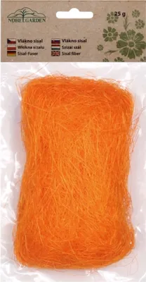 Immagine prodotto di Fibra di sisal arancione 25g