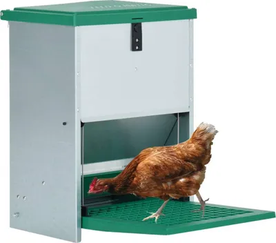 Obrázek produktu pro vidaXL Feeder Feedomatic pro drůbež s pedálem 12 kg