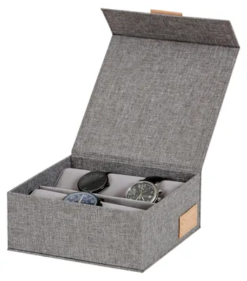 Obrázek produktu pro LOVE !T STORE !T 551457OS LOVE !T STORE !T Premium Uhrenbox grau 16,5 x 16,5 x 7,0 cm, 1 St.