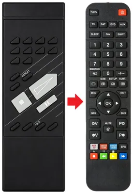 Produktbild von Ersatz Fernbedienung für GRUNDIG CD435