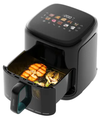 Heißluftfritteuse 6,5 l, 2200 W, Grill & Smoker, Doppelheizwiderstand