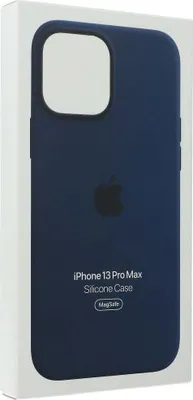 Produktbild von Apple Silicone Case with MagSafe Abyss Blue, iPhone 13 Pro Max, MM2T3ZM/A