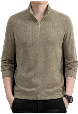 Productafbeelding van Currero Quarter Zip Heren Tactisch Groen M
