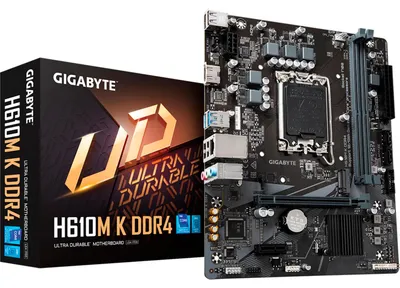 Obrázek produktu pro Gigabyte H610M K DDR4 (H610,S1700,mATX,DDR4)