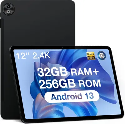 DOOGEE T20 Ultra Tablet Android 13 12 Zoll 32GB + 256GB (TF 2TB) Helio G99 Octa-Core Tablet, 10800mAh, Display 2.4K, 16MP 8MP, 4G LTE /5G WiFi