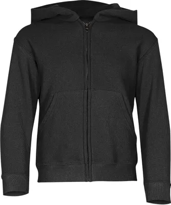 Produktbild von KIDS CLASSIC HOODED SWEAT JACKET | Kinder Kapuzenjacke mit Doppelkapuze, verdecktem Metall-Reißverschluss & Vordertaschen, Jungen & Mädchen