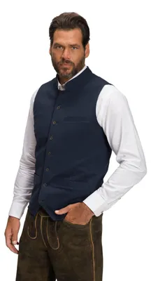 Produktbild von JP 1880, Herren, Große Größen, Trachtenweste, Sweat