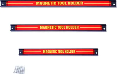 Produktbild von Magnetleiste Werkzeugleiste an der Wand, Magnet Werkzeughalter Werkzeughalterung, Halterung Werkzeug Magnetleiste Set (3)
