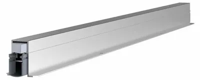 Produktbild von Athmer Türdichtung Schall-Ex DUO L-15 / 28 OS Nr.1-404 Auslösung 2-seitig Länge 958mm Aluminium - 1-404-0960