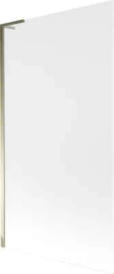 Zdjęcie produktu dla Mexen Next L parawan nawannowy 1-skrzydłowy 100 x 150 cm, szron, złoty - 895-100-000-03-30-50