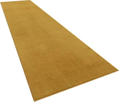 Produktbild von Moderner Wohnzimmer Teppich Kurzflor Waschbar Weich Felloptik Anti-Rutsch Grösse 80x300 cm