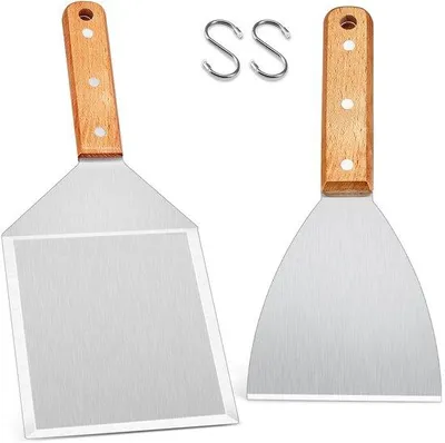 Produktbild von Grillspatel-Set mit Holmuff - Ideal für BBQ und Teppanyaki