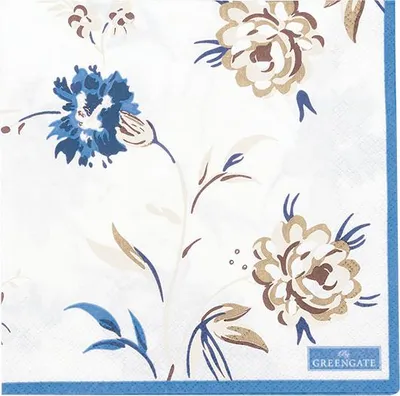 Produktbild von GreenGate Urna Lunch-Serviette beige