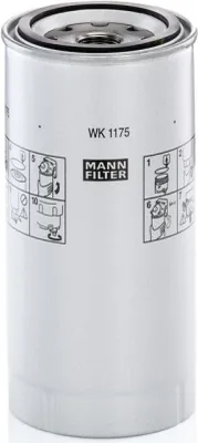 Obrázok produktu pre Palivový filter MANN-FILTER WK 1175 x