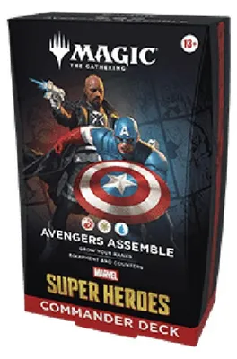 Produktbild von Magic: The Gathering Commander: Magic: The Gathering | Marvel Super Heroes:
