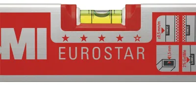 Produktbild von BMI Wasserwaage Eurostar 30cm Aluminium - 690030E
