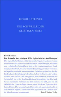 Zdjęcie produktu dla Die Schwelle der geistigen Welt