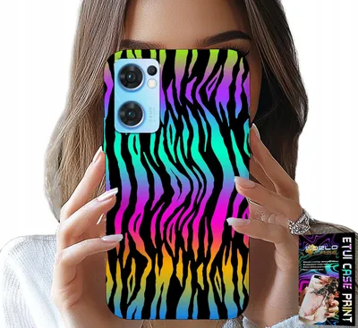 Obrázok produktu pre Puzdro pre Oppo Reno7 5G - Abstraktné farebné vzory + fólia