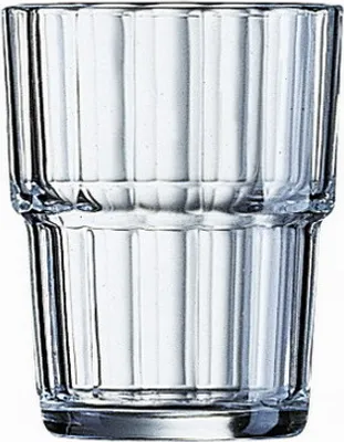 Produktbild von 6x Becher-/Saftglas NORVEGE Inhalt 0,16 l Glas, kleines Glas