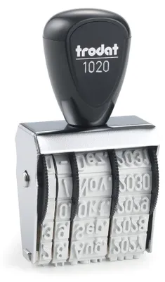 Obrázek produktu pro Trodat 1020, Časové razítko, Černá, 40 mm, 27 mm, 76 mm, 35 g