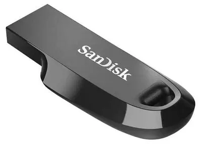 Obrázek produktu pro SanDisk Ultra Curve, 32 GB, USB Typ-A, 3.2 Gen 1 (3.1 Gen 1), 100 MB/s, Další, Černá