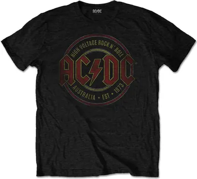 Zdjęcie produktu dla AC/DC Est. 1973 Black L Koszulka