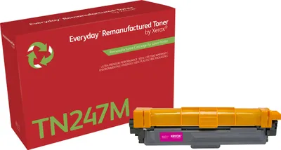 Produktbild von Everyday™ Magenta wiederaufbereiteter Toner von , kompatibel mit Brother TN247M, Hohe Kapazität, 2300 Seiten, 2300 Seiten, Magenta, 1 Stück(e)