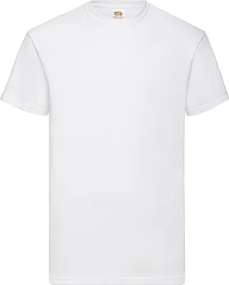 Immagine prodotto di Maglietta da uomo Fruit of the Loom 61-036-0 | Valueweight - Colore: Bianco - Taglia: 3XL