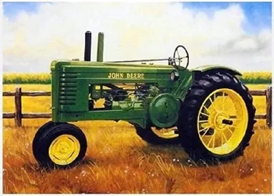 Image de Norimpex peinture diamant tracteur John Deere 30x40cm