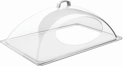 GN-Abdeckhaube 54x33 cm, Höhe 20 cm, transparent