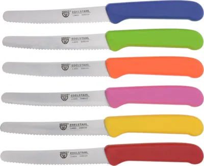 Immagine prodotto di GRÄWE coltello da tavola / coltello da colazione 6 pezzi colorati