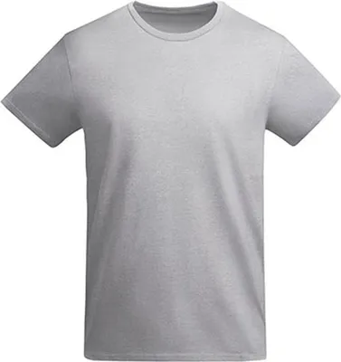 Produktbild von Roly Eco CA6698 | T-Shirt Breda er Baumwolle - Farbe: Heather Grey 58 - Größe: L