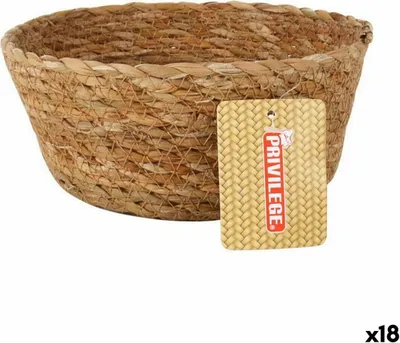 Image de Panier multi-usages Privilège Marron 17 x 17 x 7 cm panier circulaire (18 pièces)