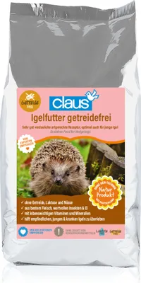 Image de Nourriture pour hérissons Claus sans céréales - Nourriture pour hérissons sans graines 750G