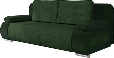 Produktbild von MIRJAN24 Schlafsofa Emma Cord, Sofa mit Bettkasten und Schlaffunktion, Polstersofa Couch vom Hersteller (Farbe: Poso 14 + Kronos 14)