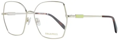 Produktbild von Emilio Pucci EP5213 Brillenfassung Damen Metall Gold 56-16-140