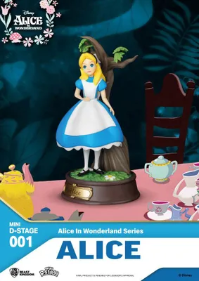 Obrázok produktu pre Alica v krajine zázrakov Mini dioráma PVC soška Alica 10 cm