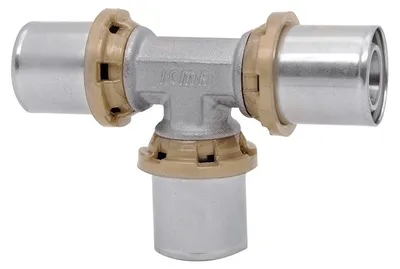 Immagine prodotto di Raccordo A Tee Doppio A Pressare Per Multistrato Icma 26X26X26