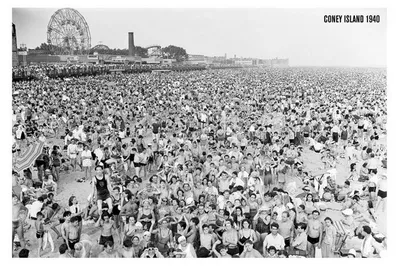 Image de Coney Island 1940 - 61x91,5cm - Affiche Poster