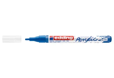 Obrázok produktu pre Edding 5300 acrylic marker fine, Modrá, Modrá, Jemná, 1 mm, 2 mm, atrament s vodným základom