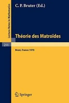 Zdjęcie produktu dla Theorie des Matroides