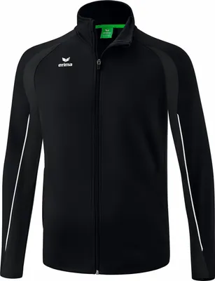 Produktbild von Erima Liga Star Polyester Trainingsjacke Schwarz/Weiß Junior - 140